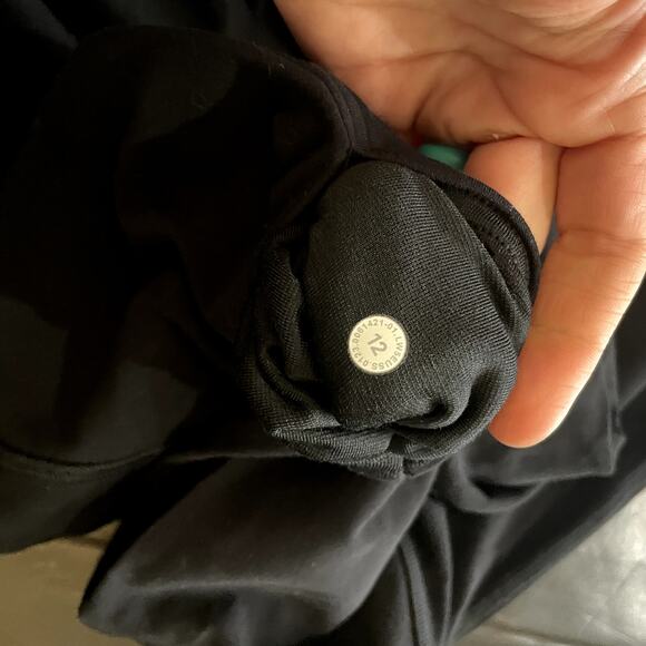 Lululemon Align High-Rise Mini Flare Pant 30" Black Women's Size 12 - Picture 3 of 5